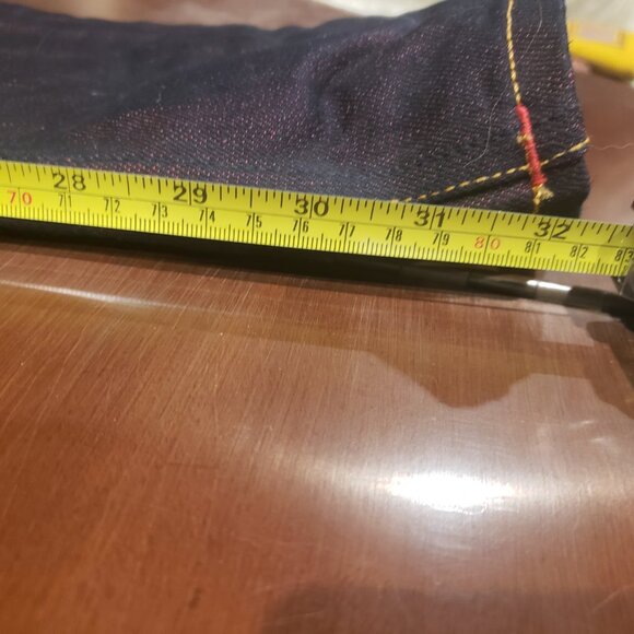 Gustin Japan Red Fire Selvedge Denim Jeans - Picture 6 of 12